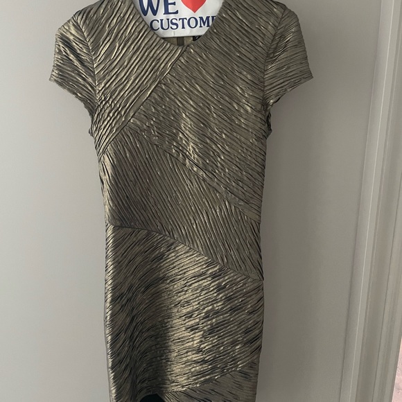 Torn by Ronny Kobo Kaitlyn Metallic Bodycon Mini Dress - Picture 5 of 6
